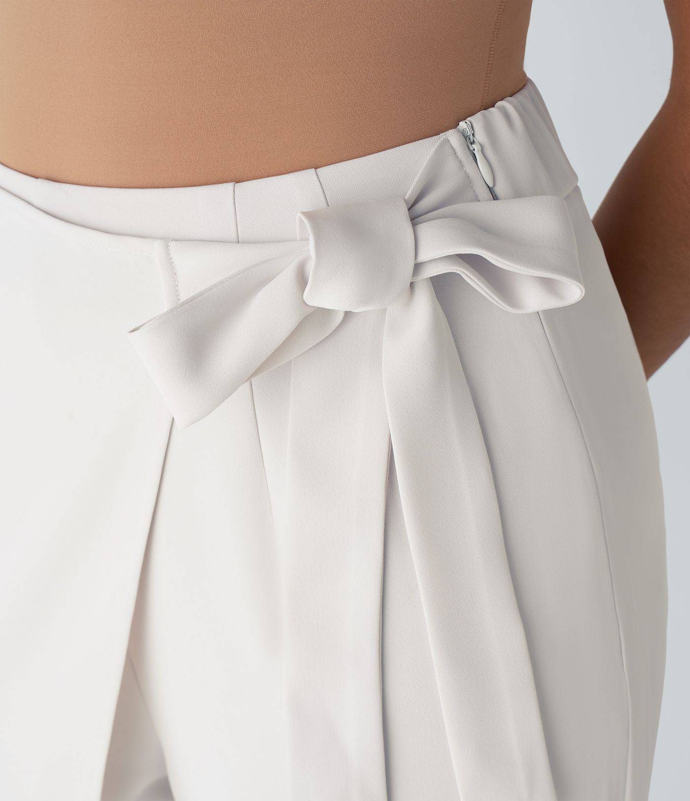 Cara | High-Waisted Pants with Elegant Wrap Design