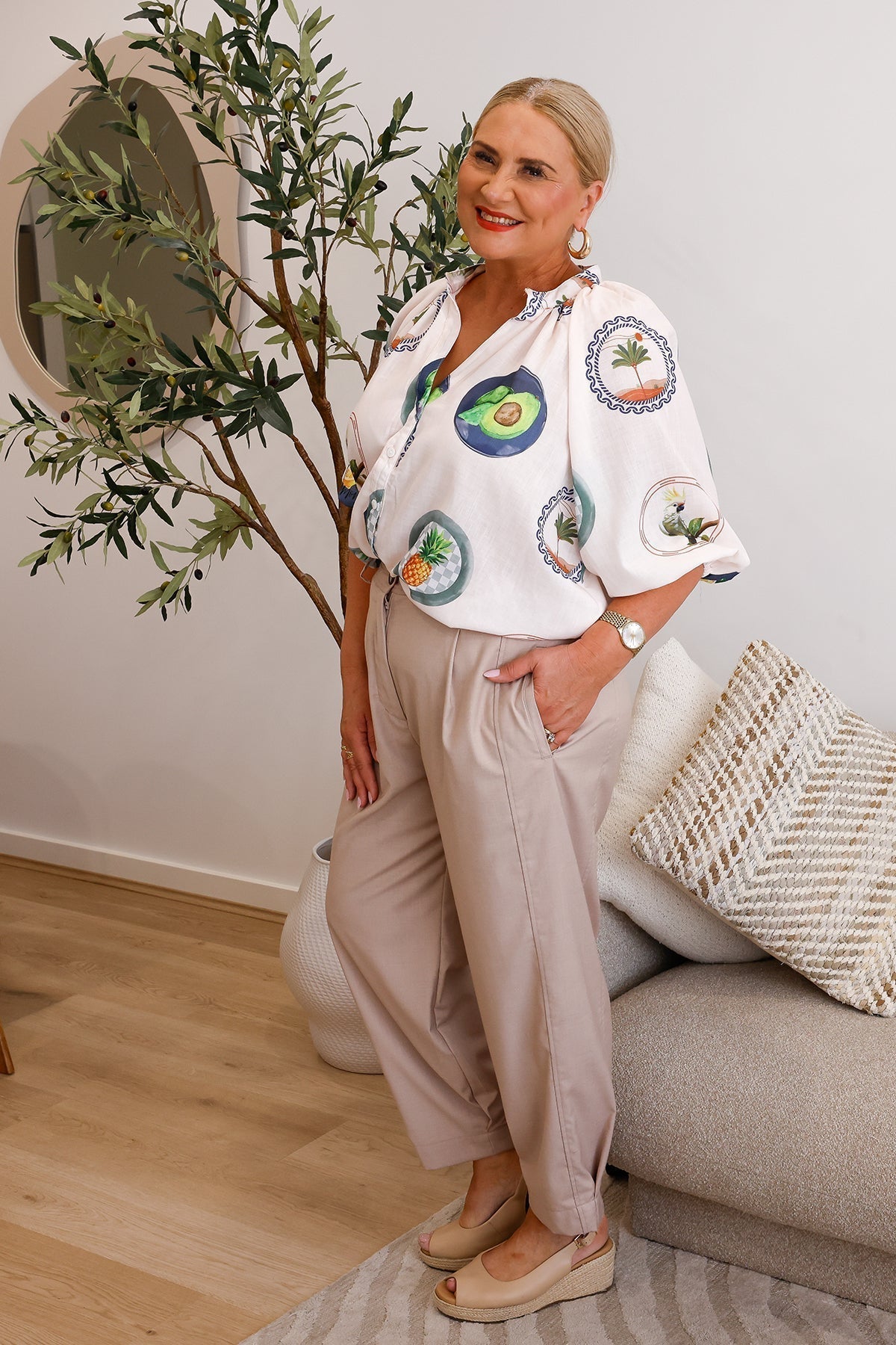 Joy | Tailored Breezy Trouser