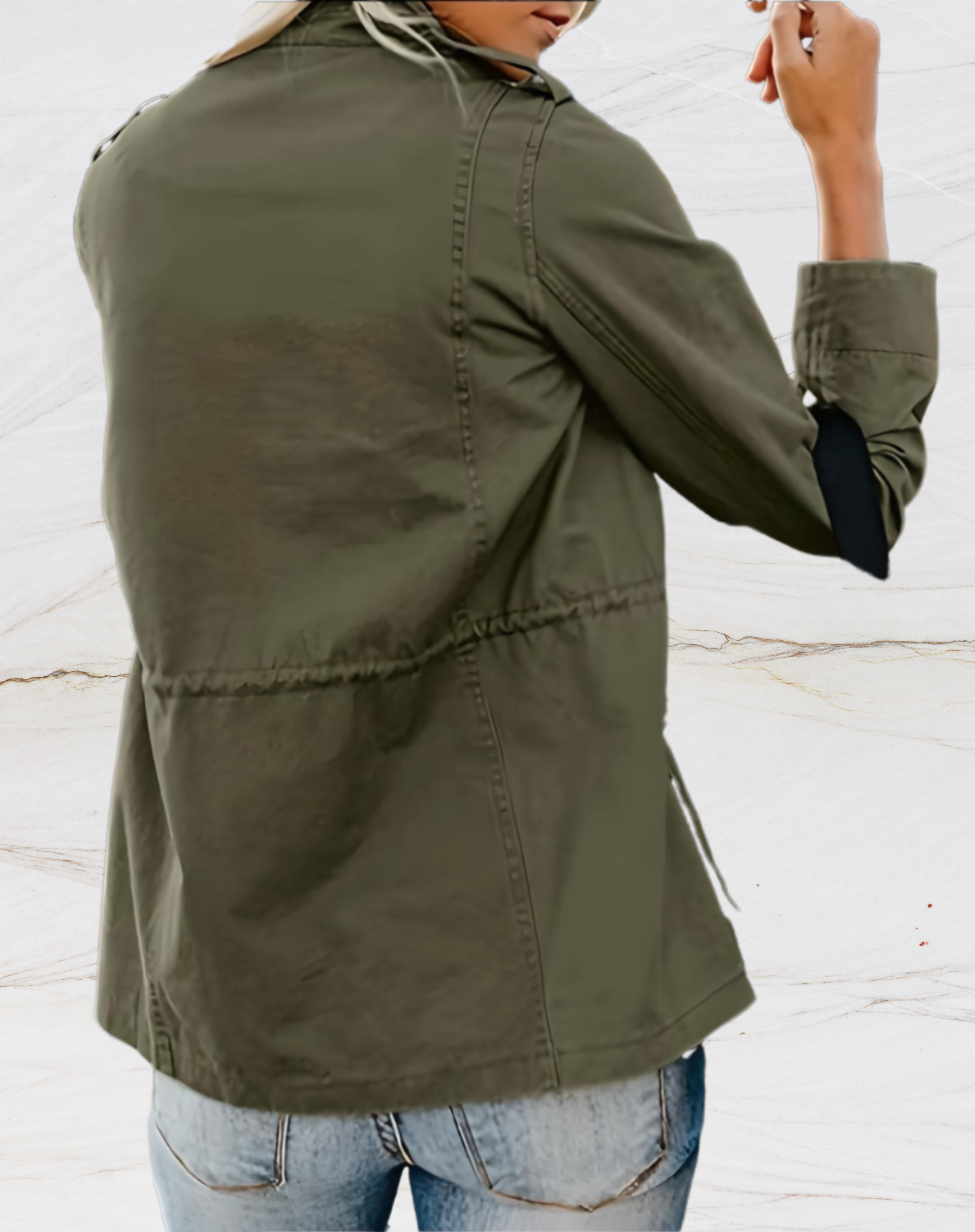 Thilde™ | Flattering Utility Jacket
