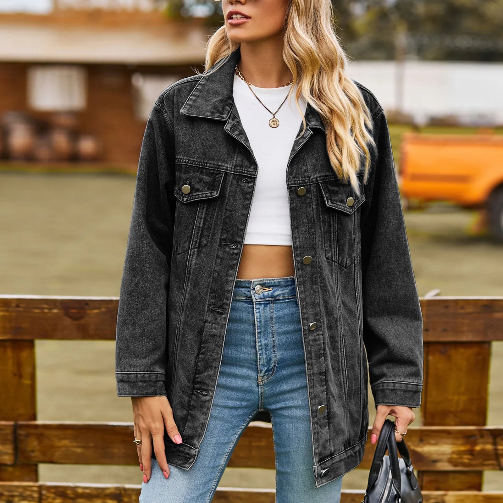 Sophie™ - Timeless Chic Country Denim Jacket