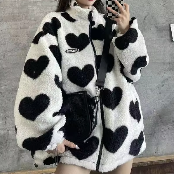 Liam™ - Cozy Reversible Heart Jacket (Exclusive Line)