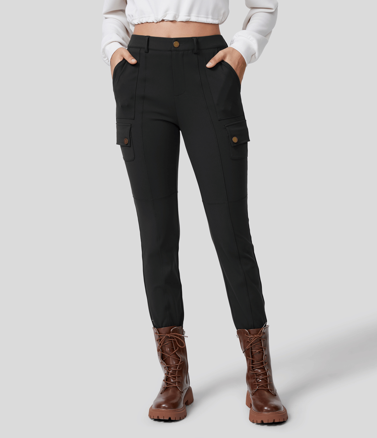 Lela | Stretchy Cargo Pants