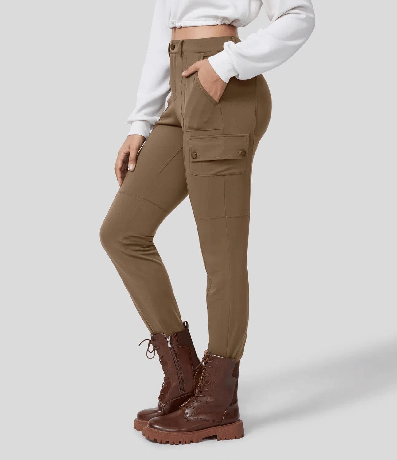 Lela | Stretchy Cargo Pants