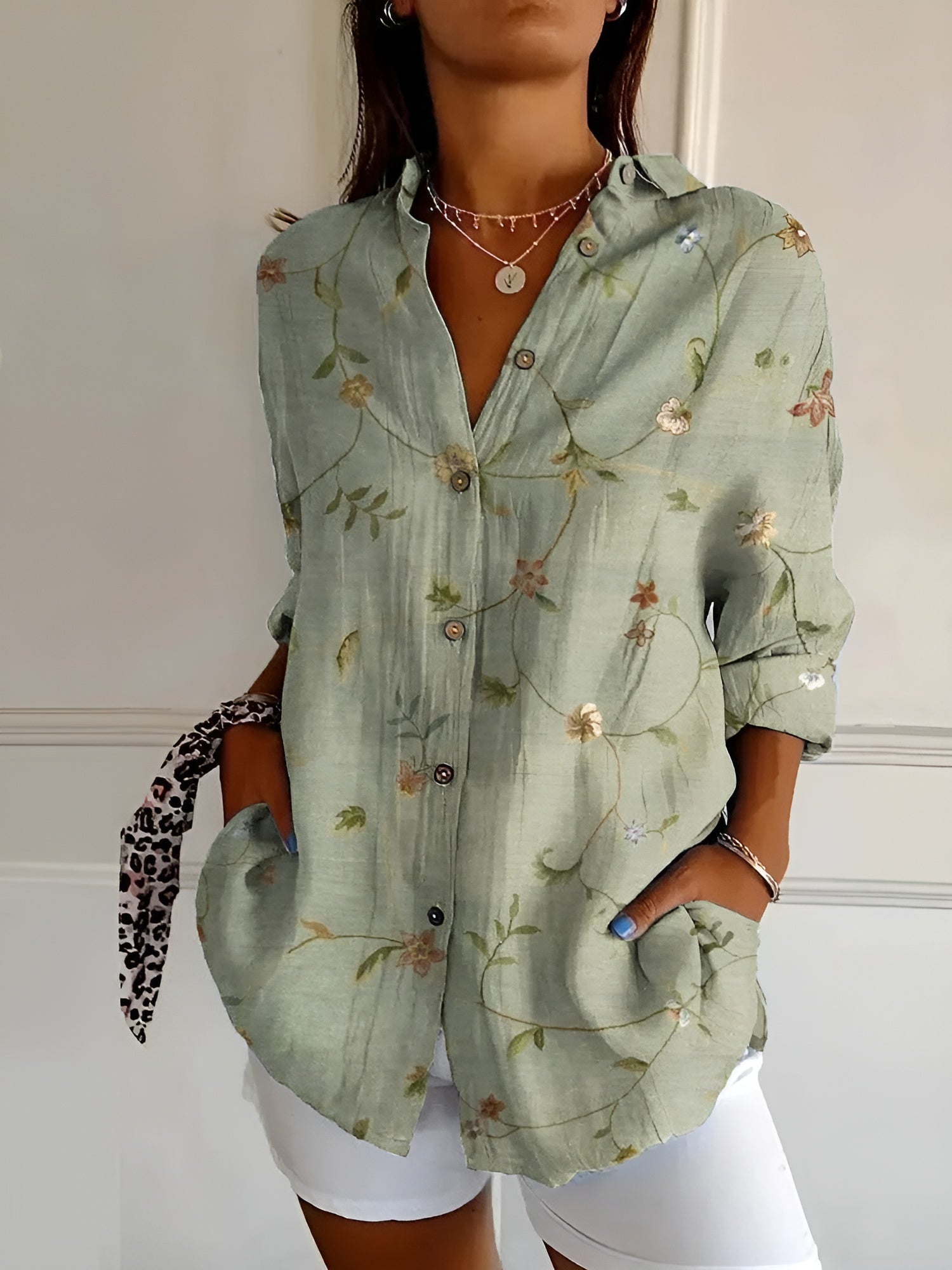 Emma™ – Soft Floral Blouse