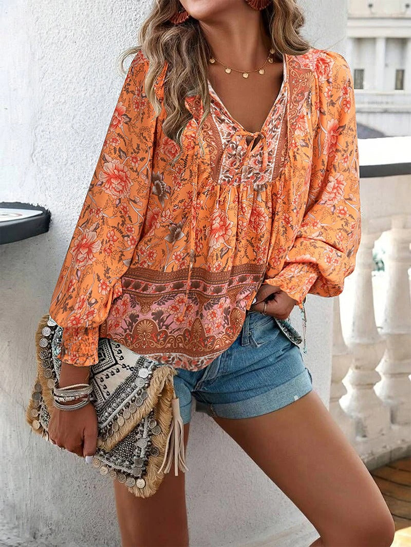 Emily™ | Floral Summer Blouse