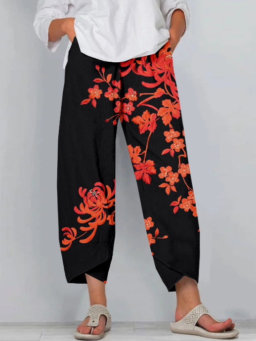 Sofia | Floral Harem Pants