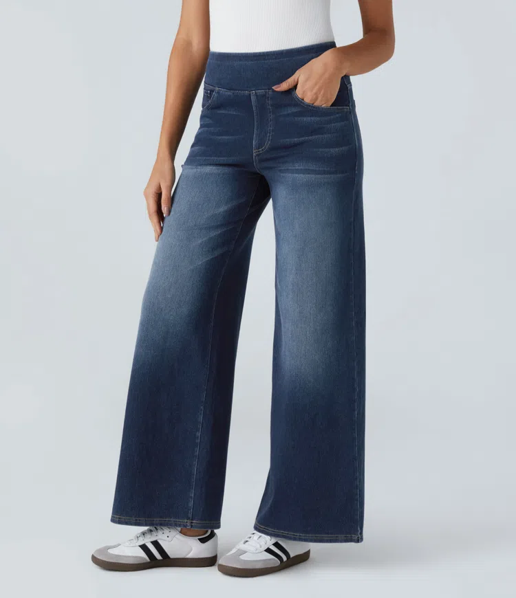 Mel | Comfortable High-Waisted Jeans