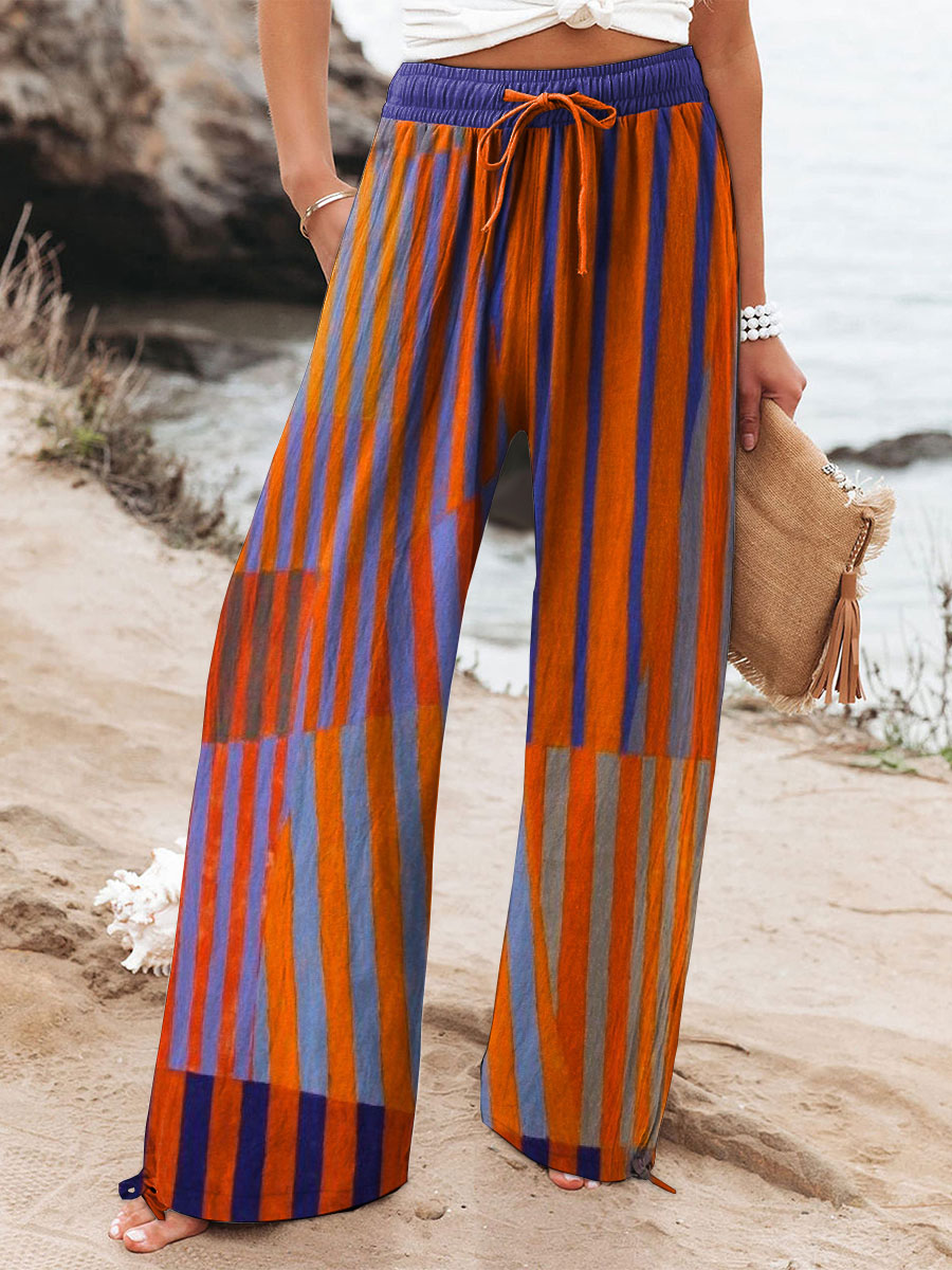 Cecilia | Colorful Stripe Pants