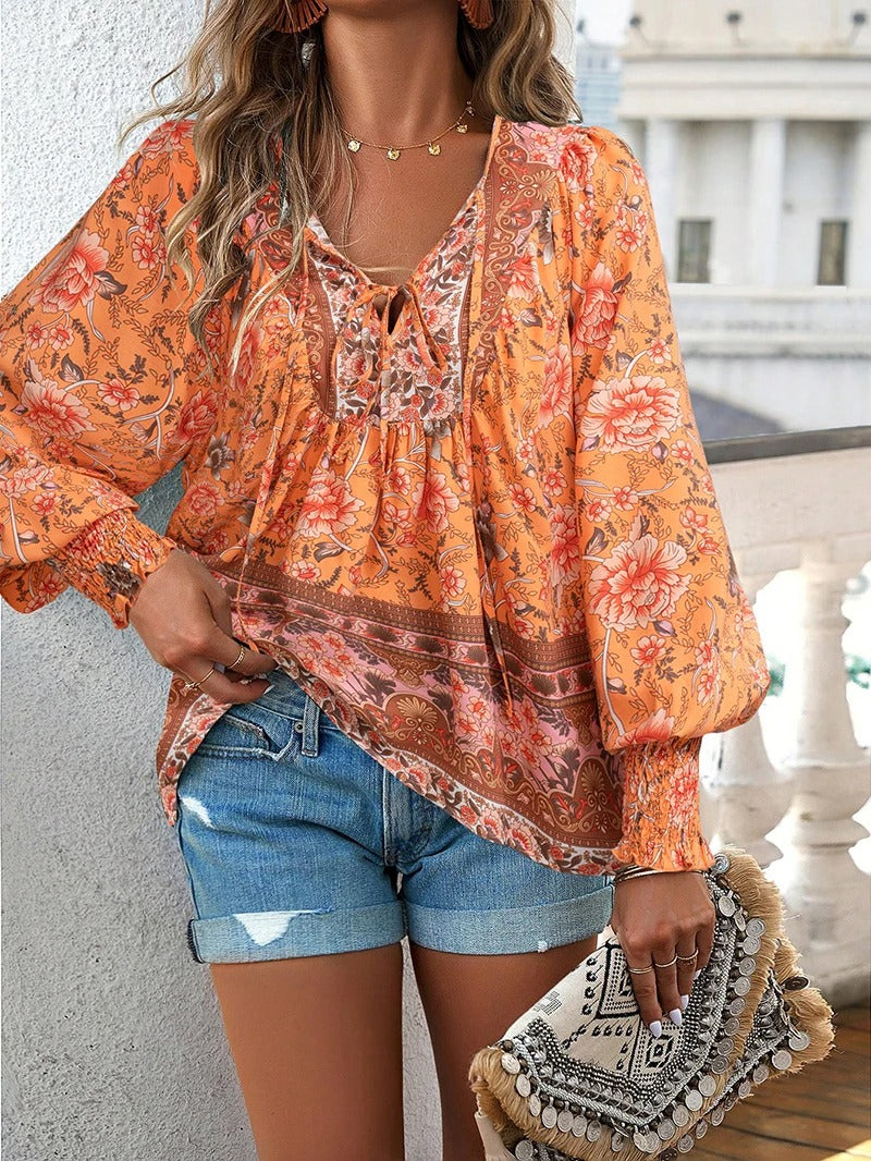 Emily™ | Floral Summer Blouse