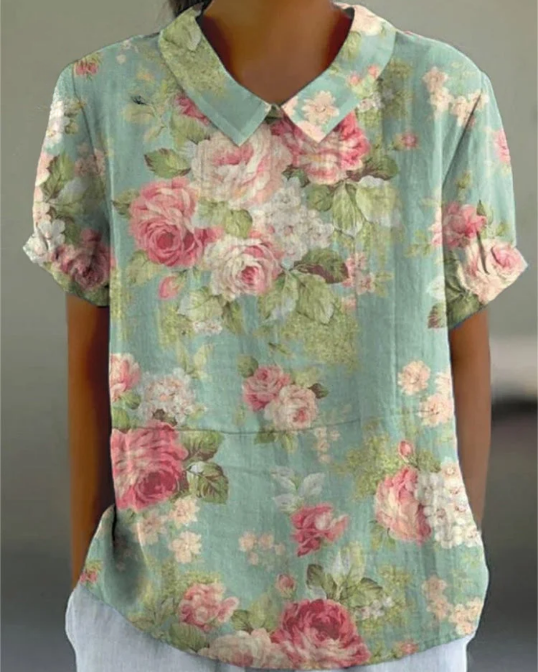 Beatrix | Retro Floral  Shirt