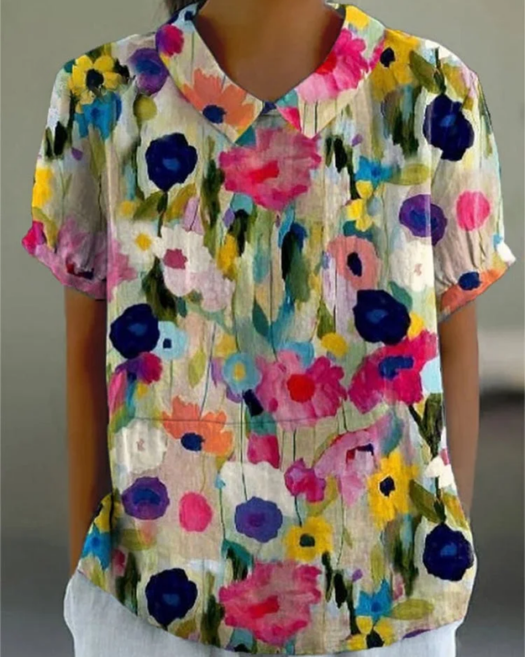 Beatrix | Retro Floral  Shirt