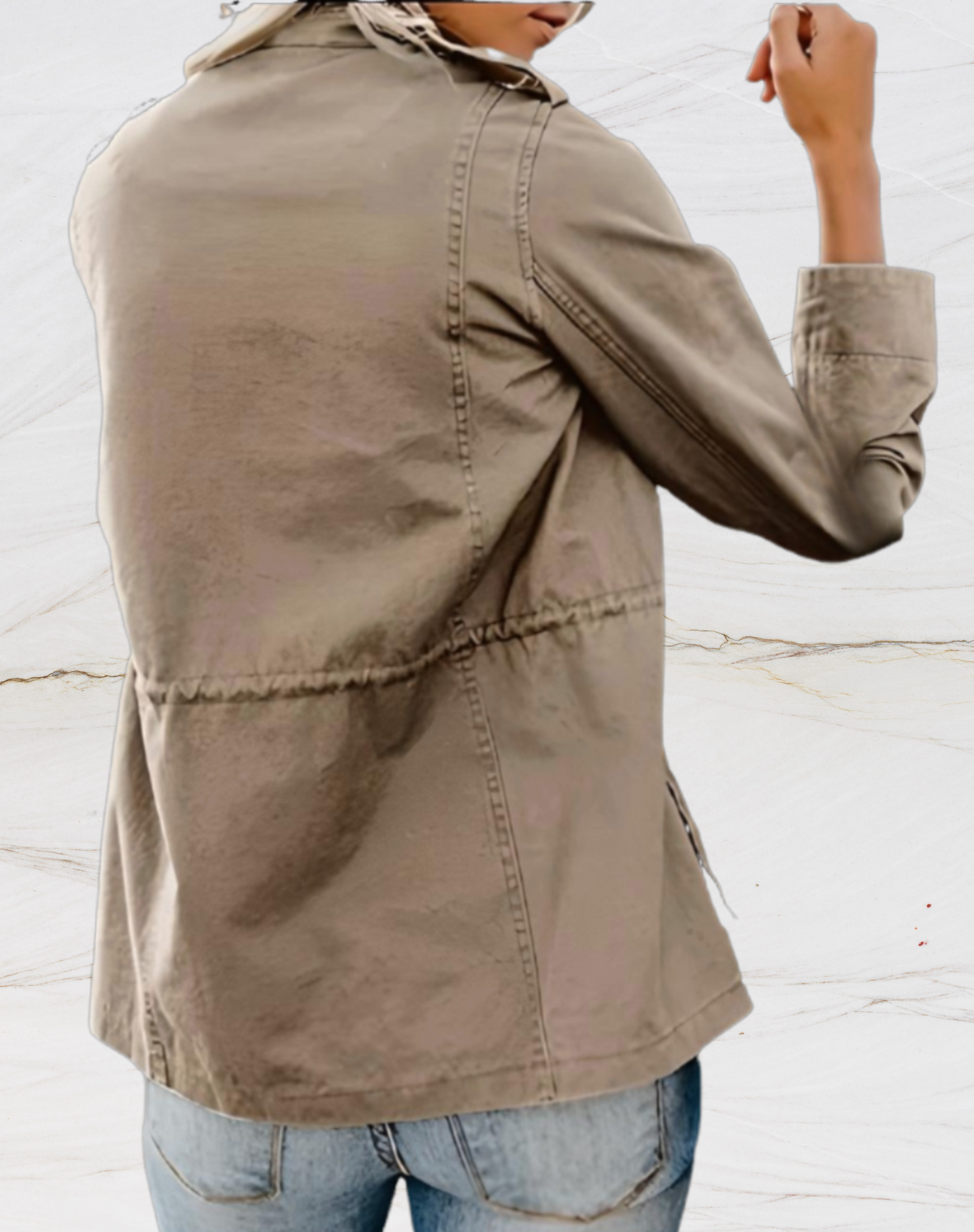 Thilde™ | Flattering Utility Jacket