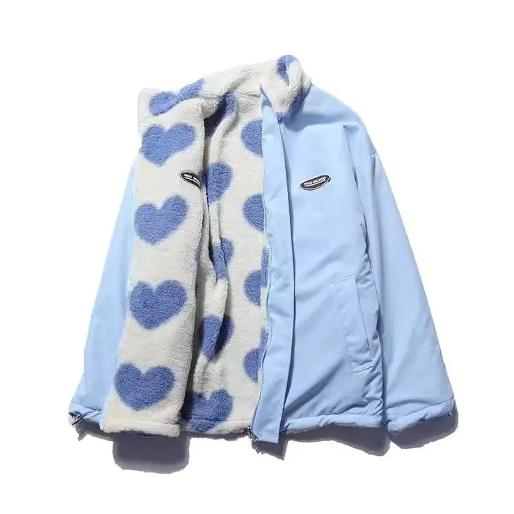 Liam™ - Cozy Reversible Heart Jacket (Exclusive Line)