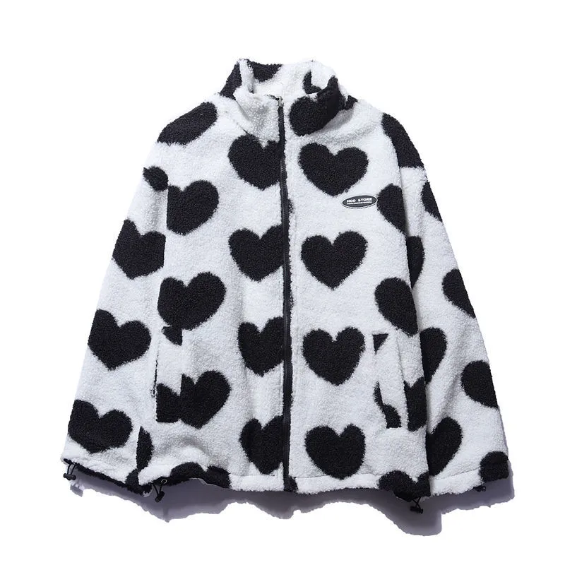 Liam™ - Cozy Reversible Heart Jacket (Exclusive Line)