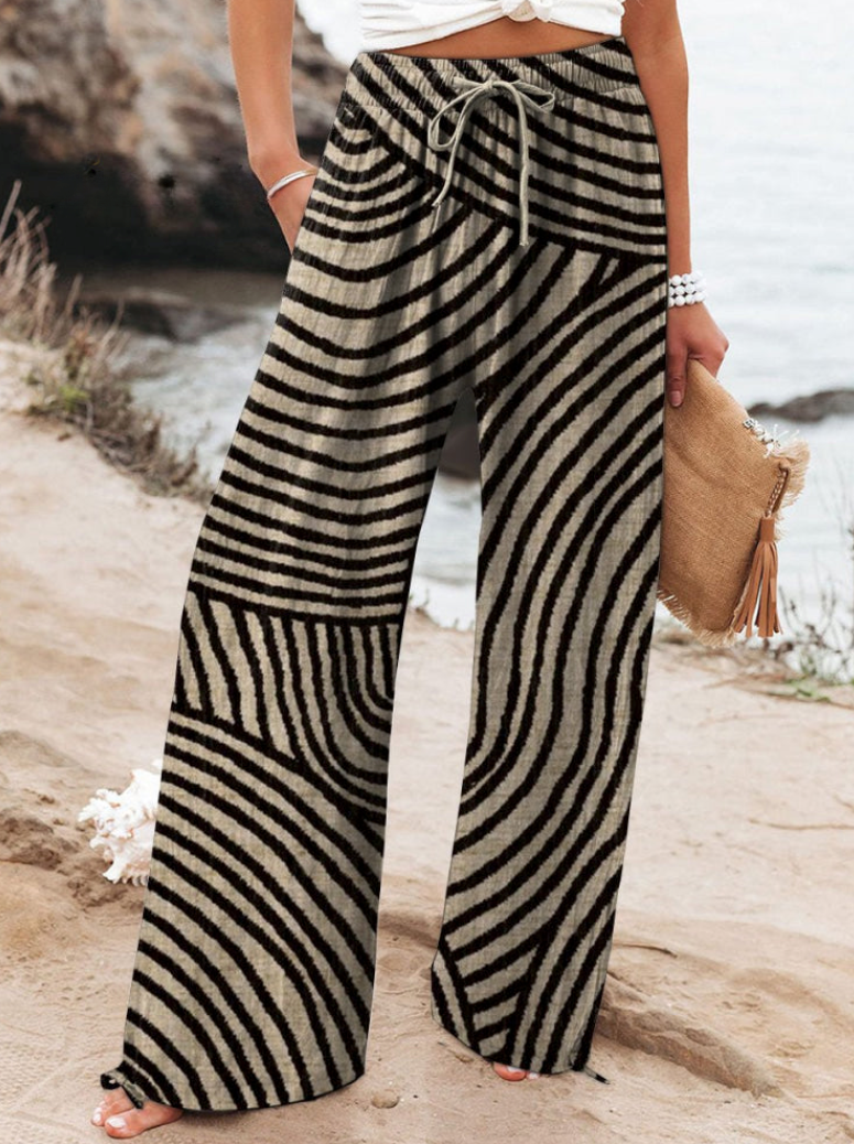 Alma | Bold Stripes Pants
