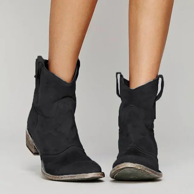 HARPER – WESTERN SPIRIT ANKLE BOOTS