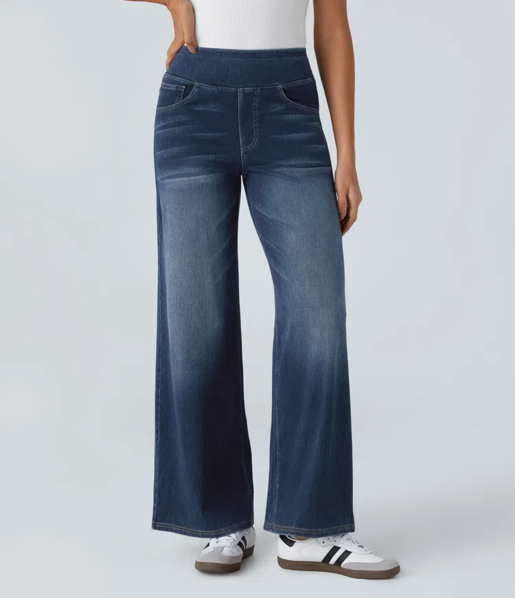 Mel | Comfortable High-Waisted Jeans
