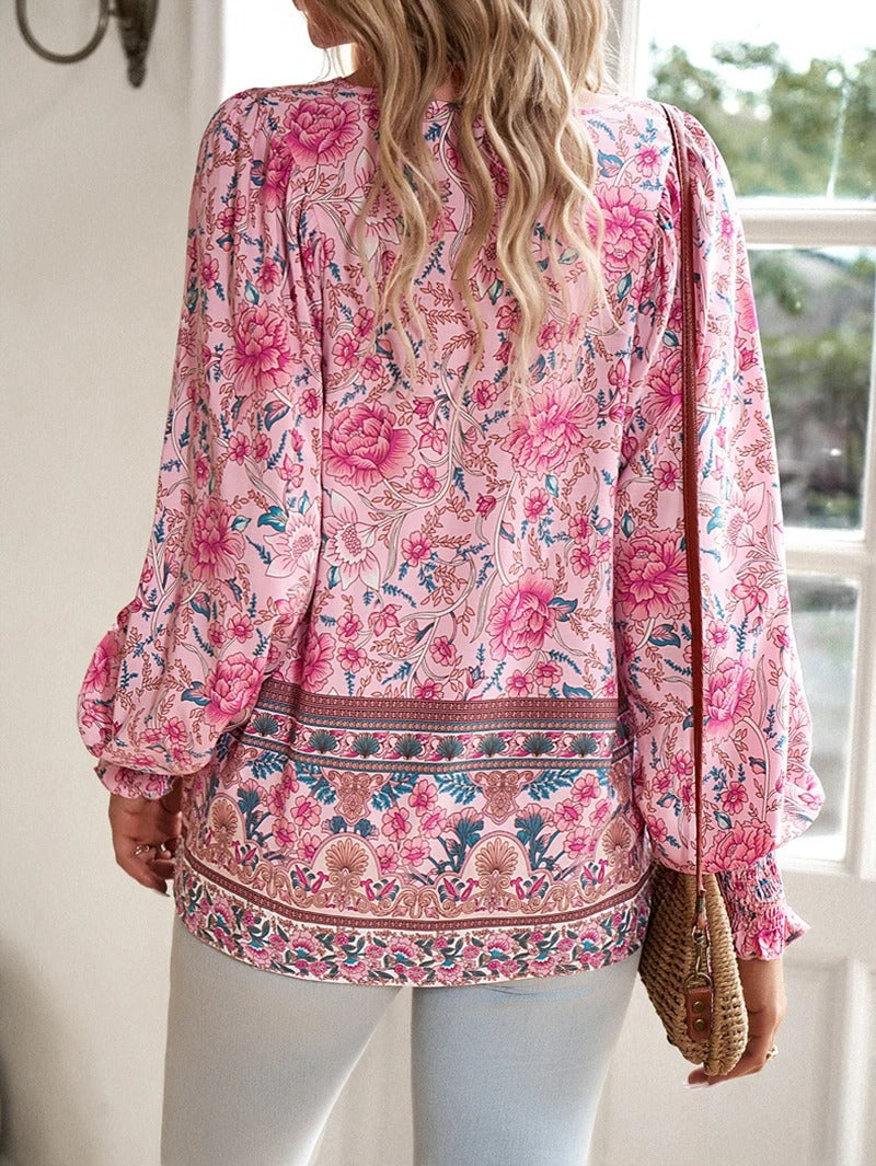 Emily™ | Floral Summer Blouse