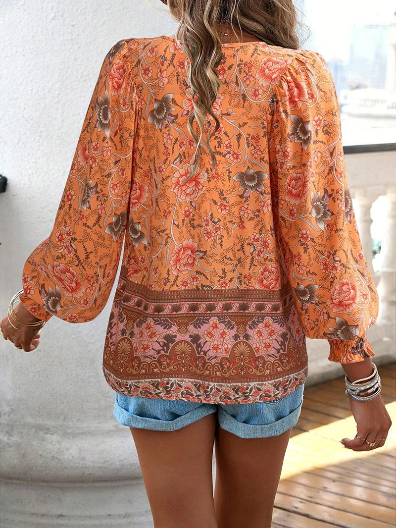 Emily™ | Floral Summer Blouse
