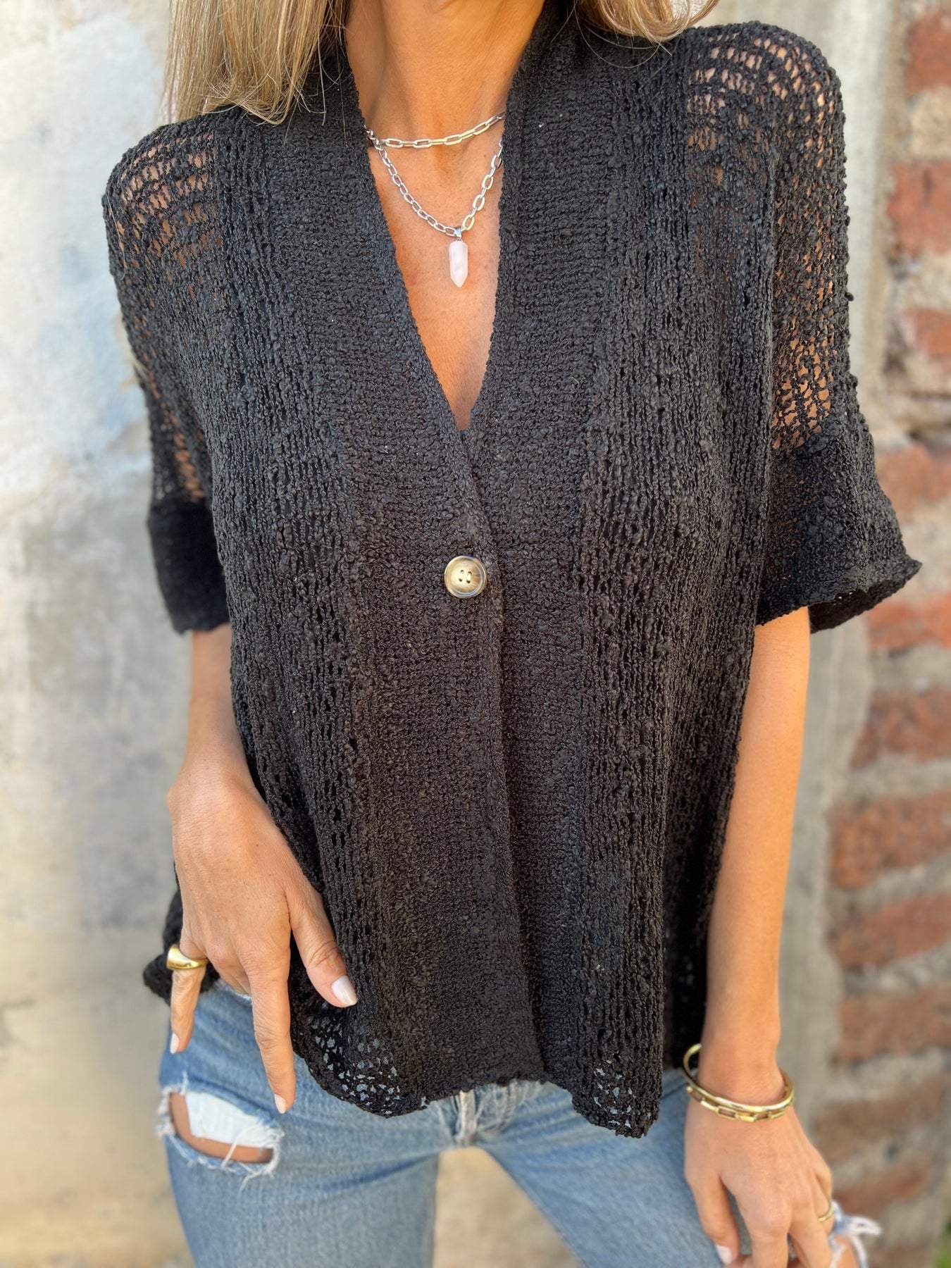 Barbara™ | Chic Textured Blouse