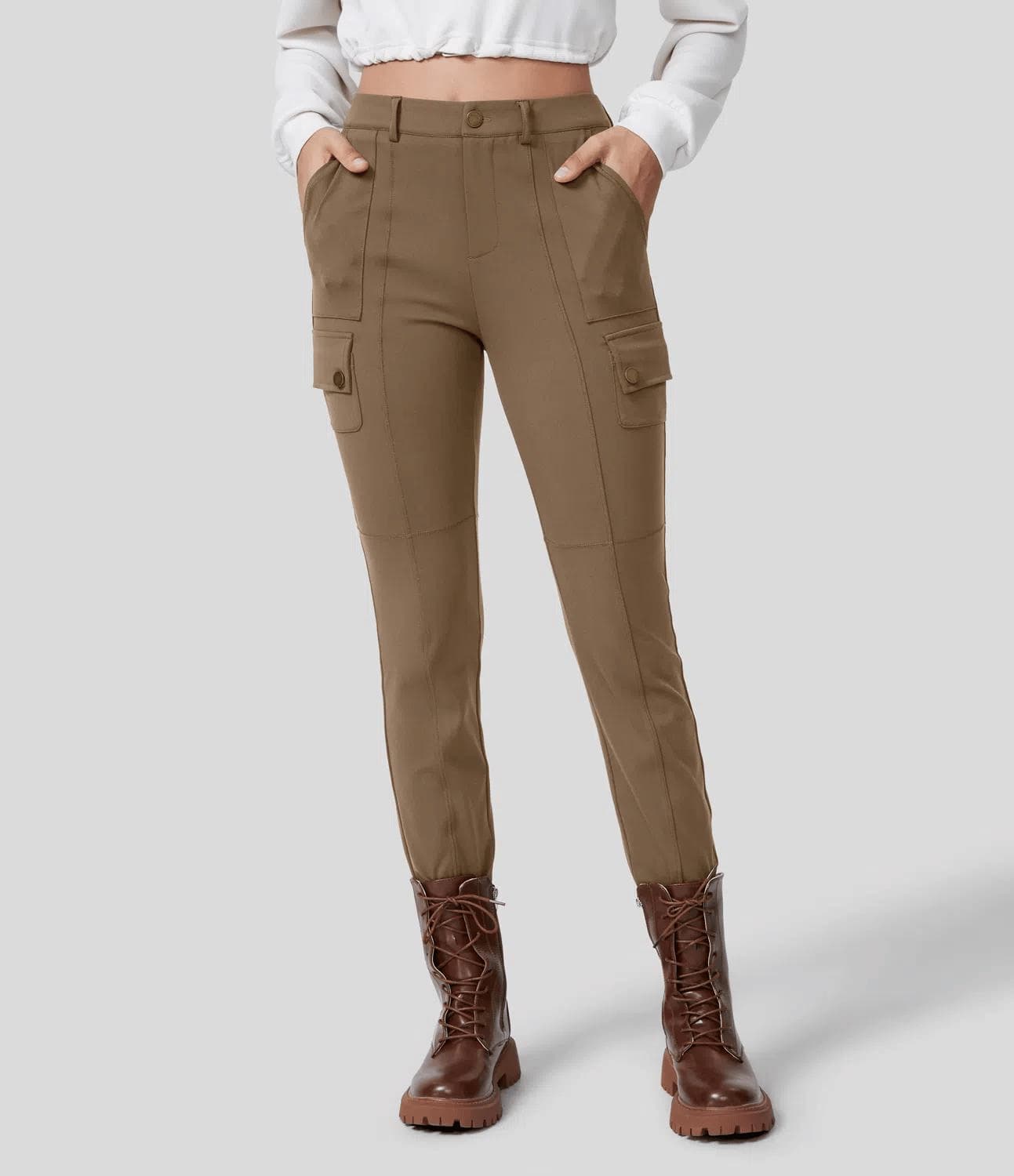 Lela | Stretchy Cargo Pants